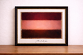 Rothko-inspired abstract art display